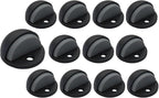 QCAA Low Dome Floor Door Stop, H 25.4 x Diameter 44.5mm, Zinc Die Cast by QCAAHardware