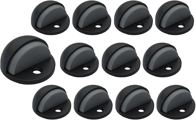 QCAA Low Dome Floor Door Stop, H 25.4 x Diameter 44.5mm, Zinc Die Cast by QCAAHardware