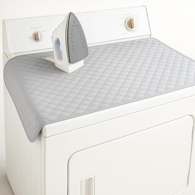 Magnetic Portable Ironing Mat 18" x 31" – Quilted Heat-Resistant Ironing Blanket by DependableIndustries