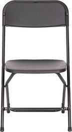Flash Furniture Hercules Series Big & Tall Stackable Plastic Folding Chairs, Extra Wide Commercial Event Seats, Set of 4, Black - Image 15