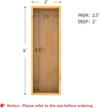 Bamboo Kitchen Drawer Organizer, Wooden Storage Box - Image 7