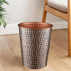 Monarch Abode Metal Bathroom Trash Can – Waste Basket - Image 5