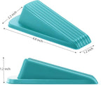 Crosize Door Stoppers for Bottom of Door, Premium Rubber Door Stops, Sturdy - Image 2