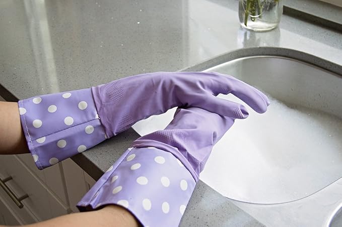 Glam Gloves Diswasher's Thick Latex Gloves - Image 8
