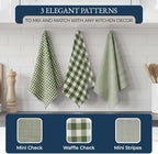 LANE LINEN Dish Towel and Dishcloth Set - Image 5