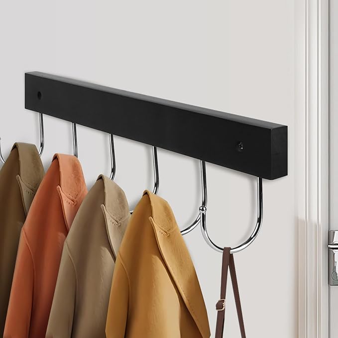 2 Pack Coat Rack Wall Mount - Image 4