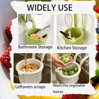 Kitchen Sink Strainer Basket, Hanging Corner Food Scrap Catcher, Sink Basket - Image 9