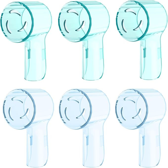 6 Pack Toothbrush Dustproof Cover Compatible by HSYTEK