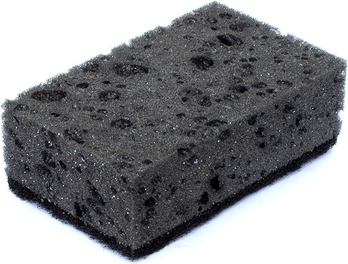 Black Scrub Sponges. Made in Europe. 9 Pack, 4.3x2.8x1.4 inches. Heavy Duty and - Image 7