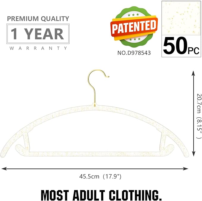 MIZGI Premium Clear Hangers - Image 5