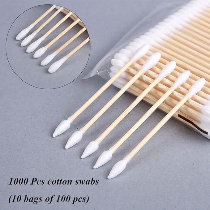 1000 Count Organic Bamboo Cotton Swabs - Image 7