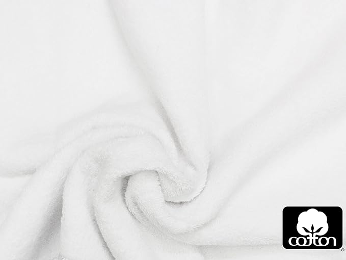 Cotton Craft Ultra Soft 6 Pack Hand Towels 16x28 White Weighs 6 Ounces Each - Image 5