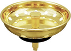 KONE Sink Drain Strainer Gold Sink Stopper and Strainer Stainless Steel Kitchen by KONE