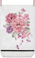 Hanging Laundry Hamper Floral - Image 2