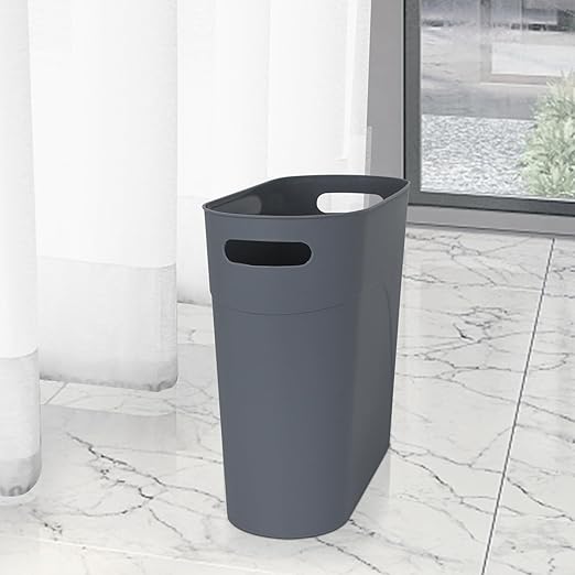 2 Pack 3.2 Gallon Plastic Trash Cans - Image 3