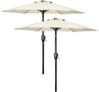 Simple Deluxe 9' Patio Umbrella Outdoor Table Market Yard Umbrella with Push Button Tilt/Crank by SimpleDeluxe