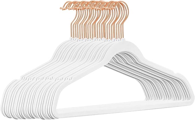 TIMMY Hangers Non-Slip Velvet Hangers by TIMMY