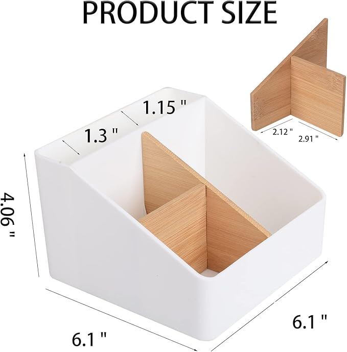 Toothbrush Holder for Bathrooms, 4 Slots Tooth Brush Holder - Image 6