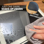 Premium Lens Screen Cleaning Cloth by Microfiber Wholesale | Black | 8”x8” | - Image 6