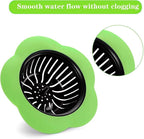 2 Pcs Kitchen Sink Strainer, Upgraded Silicone Sink Drain Strainer - Image 3