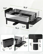 BOOSINY Stainless Steel Dish Drying Rack, Dish Racks - Image 3