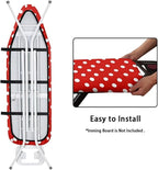 Dot Red Ironing Board Cover and Pad Standard Ironing Board Cover - Image 5