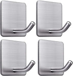 Heavy Duty Adhesive Towel Hooks Stick on Towel Hanger Wall Holder Waterproof by FOTYRIG
