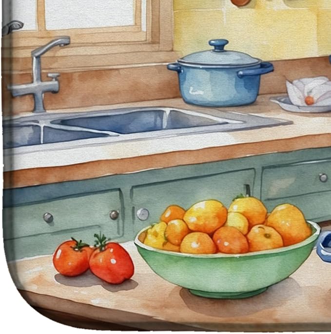 Caroline's Treasures DAC6220DDM Boykin Spaniel The Chef Dish Drying Mat - Image 4