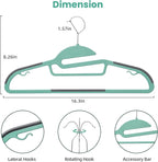 Heavy Duty Plastic Hangers 50 Pack - Image 2