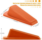 Crosize 3 Pack Rubber Door Stoppers - Image 2