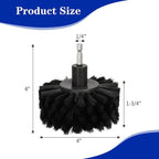 Soft Bristle Leather Brush for Drill, for Leather, Car Interior, Car Wheel - Image 7