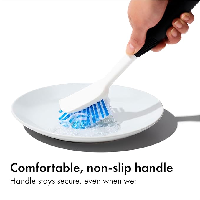 OXO Good Grips Dish Brush, Nylon Bristles - Image 2