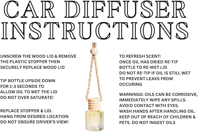 Palo Santo & Sandalwood Hanging Car Air Freshener – Long Lasting Essential Oil - Image 5