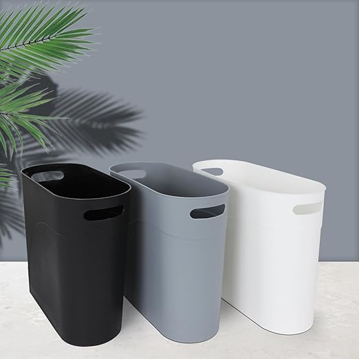 2 Pack 3.2 Gallon Plastic Trash Cans - Image 6