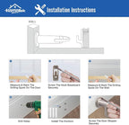 HOMOTEK 2 Pack Heavy Duty Door Stopper - Image 4