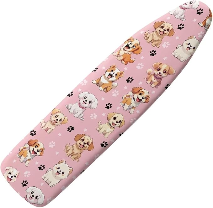 Puppy Dog Ironing Board and Pad Standard Size Cute Ironing Board Protective by Tongluoye