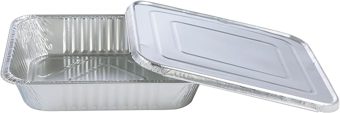 Aluminum Pans With Lids 9x13 Aluminum Foil Pans Trays With Lids - Image 3