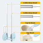 Straw Brush Set, 4 Piece Cleaner Kit - Image 3