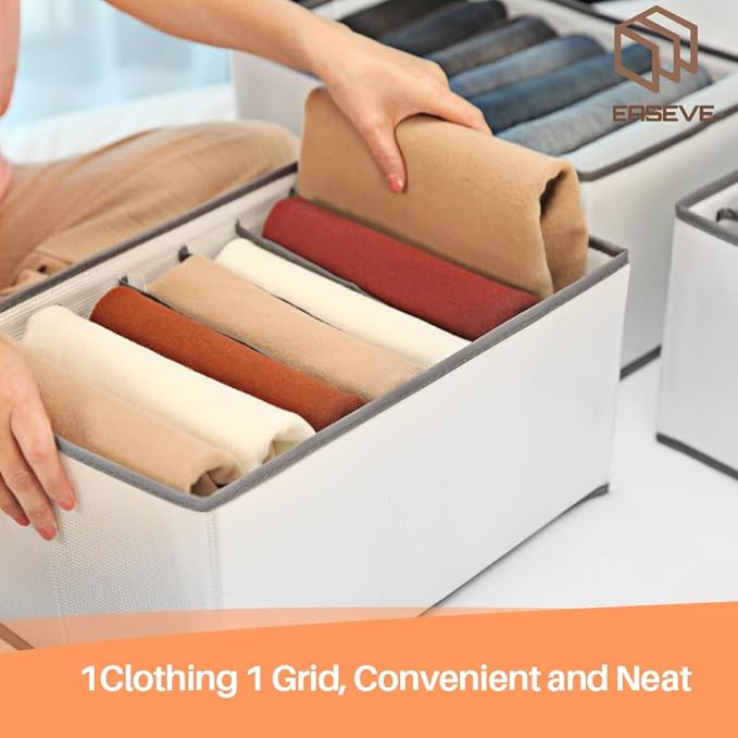 4 Pack Wardrobe Closet Organizer and Storage - Image 2