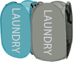 Mesh Laundry Hamper 2Pack Pop Up Hamper by Aplter
