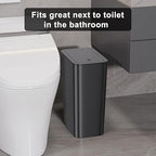 N. NETDOT Bathroom Trash Can - Image 2