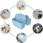 Sponge Holder for Kitchen Sink, Silicone Sink Saddle Caddy Organizer Rack - Image 4