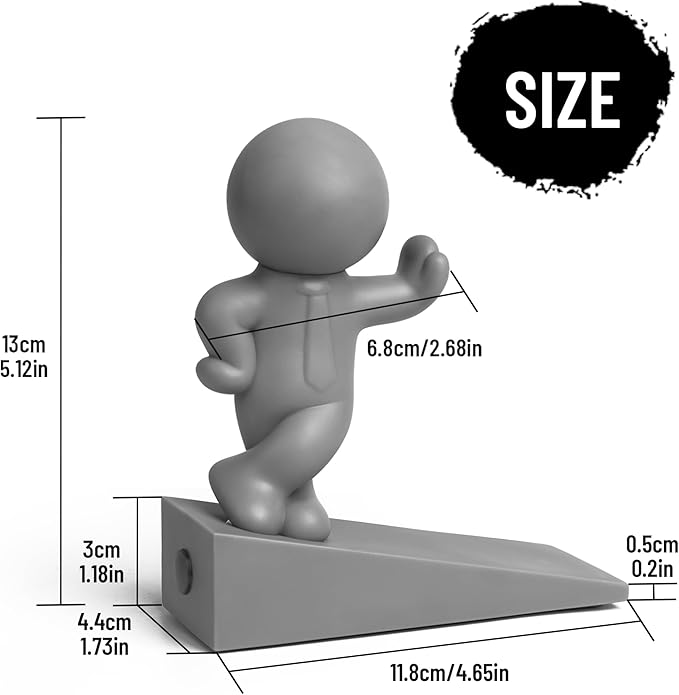 Cute Door Stop, Decorative and Sturdy, Well Designed Door Stopper, Effective to - Image 2