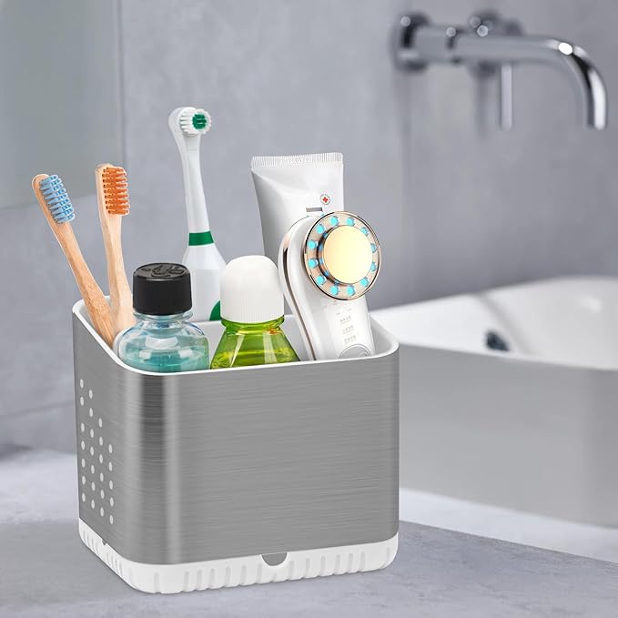 Toothbrush Holders for Bathrooms, Kids Electric Toothbrush and Toothpaste Holder - Image 2