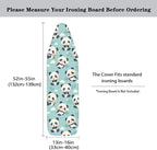Panda Ironing Board Cover Fits Standard Size Elasticized Edges Home Decorations - Image 5