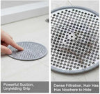 Drain Hair Catcher, Drain Strainer, Stainless Steel and Silicone - Image 4
