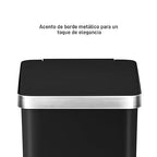 EKO | 10L Bathroom or Kitchen Waste Bin | Compact Trash Can - Image 6