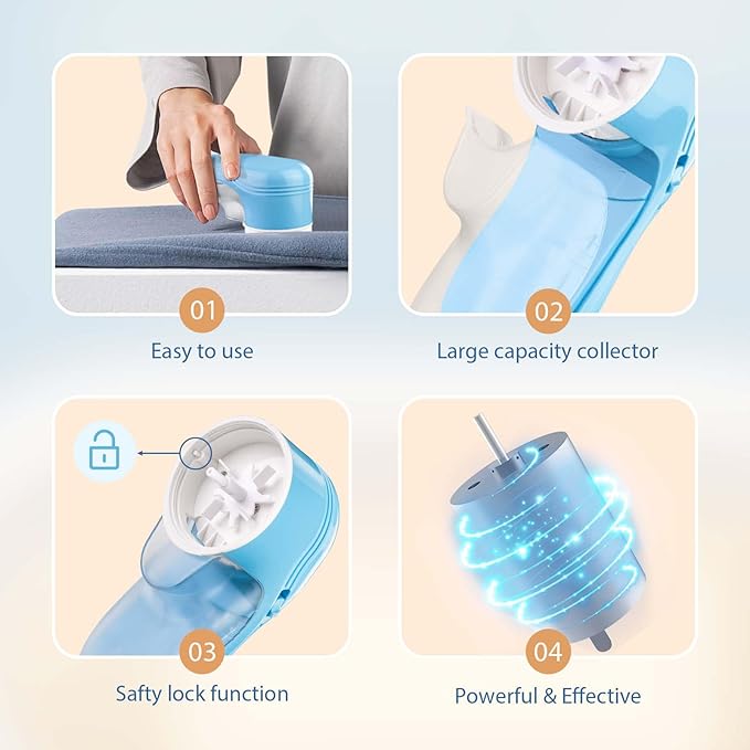 Fabric Shaver, Electric Lint Remover, Lint Shaver - Image 6