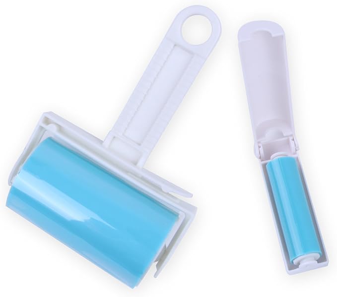 Reusable Sticky Picker Set Cleaner Lint Roller Pet Hair Remover Brush by iLifeTech