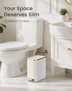 Cesun Small Bathroom Trash Can - Image 8